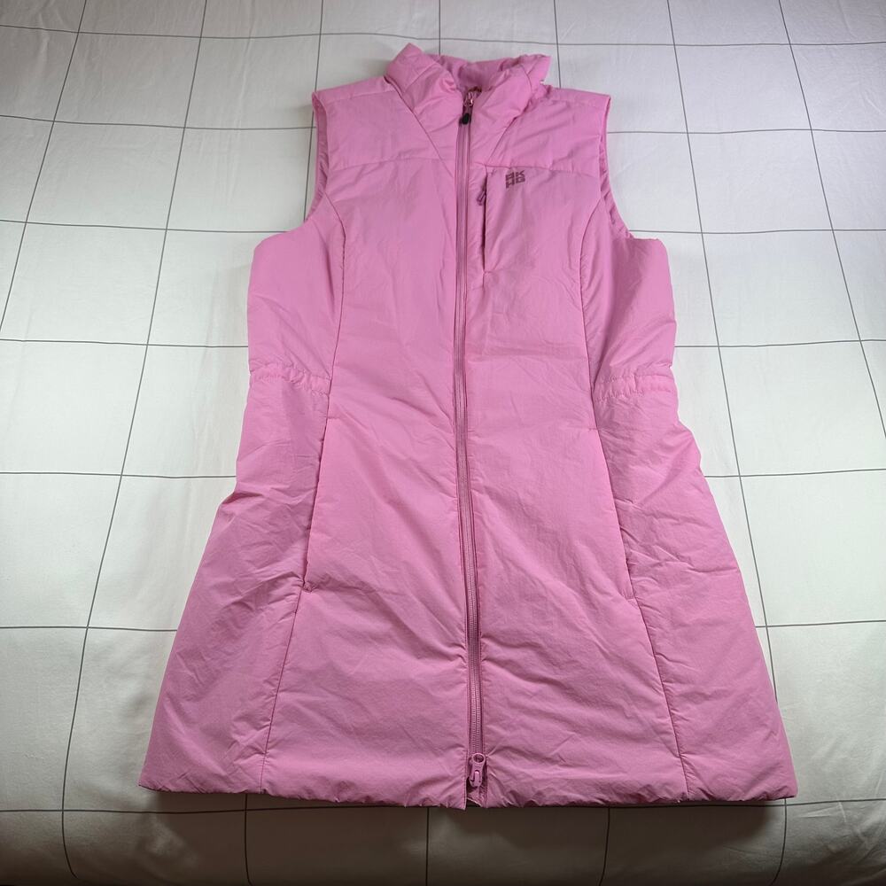 Duluth Trading Co Vest Womens Small Pink Livengood Packable Nylon Warm Gorpcore